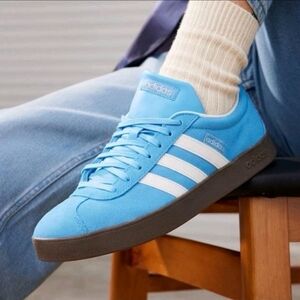 Adidas VL Court 2.0 Men's Running Shoe Athletic Sneaker Footwear Trainers US 8.5